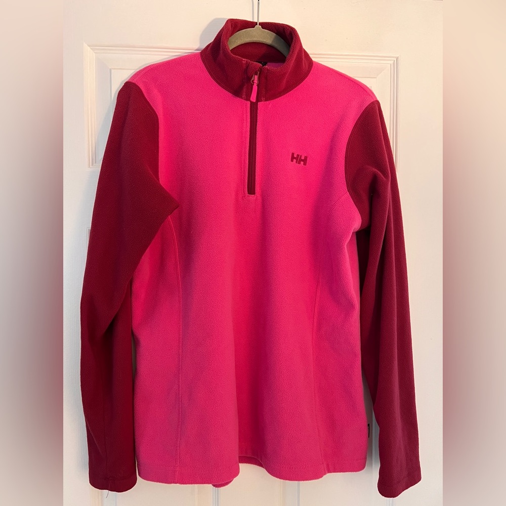 Helly Hansen Fleece in Maroon/Pink